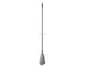 COTTON MOP SOLID COLOR WITH BRUSHED  STAINLESS POLE - 40093-S