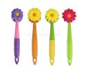 flower dish brush - 40026